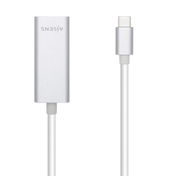 Adaptador USB Tipo-C - RJ45 Aisens A109-0505/ 1000Mbps