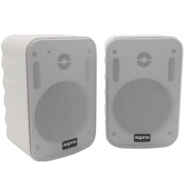 Altavoces Autoamplificados con Bluetooth Approx appSPKBT/ 40W/ 2.0/ Blancos