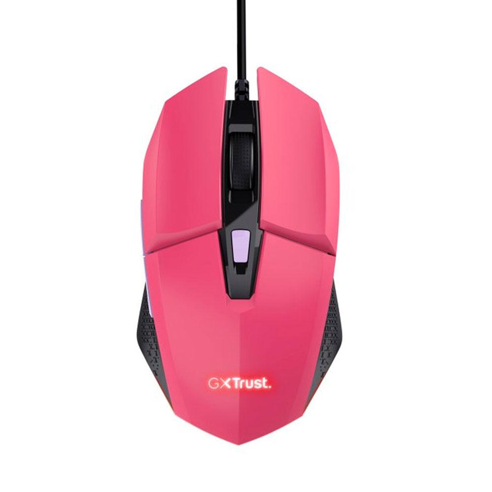 Raton Trust Gaming GXT 109 Felox Rosa / 6.400 Dpi / RGB / 6 Botones / 25068 - Imagen 3