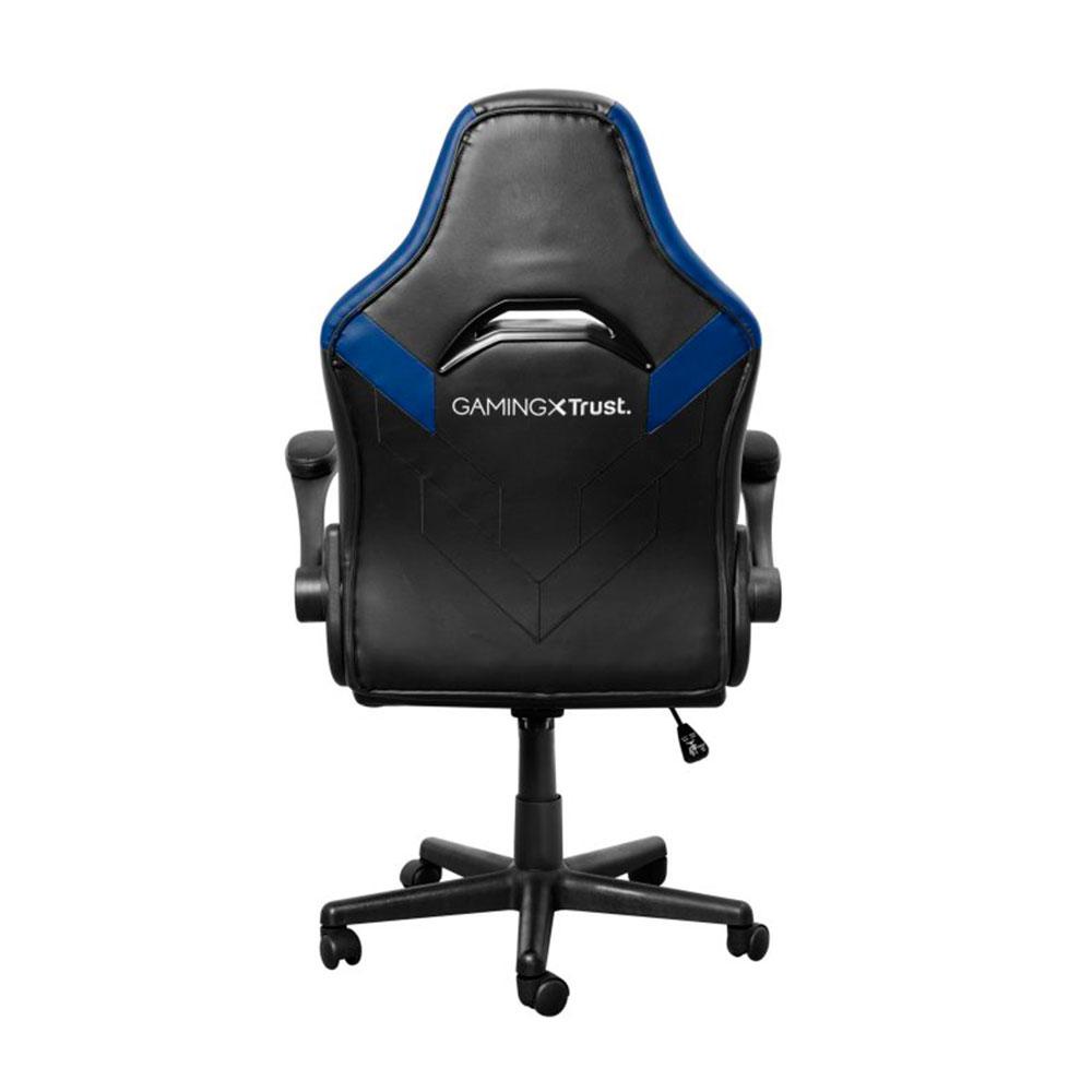 Silla trust Gaming Gxt 703 RIYE / Giratoria 360 / Asiento reclinable con bloqueo / 140kg / Negra-Azul - Imagen 3