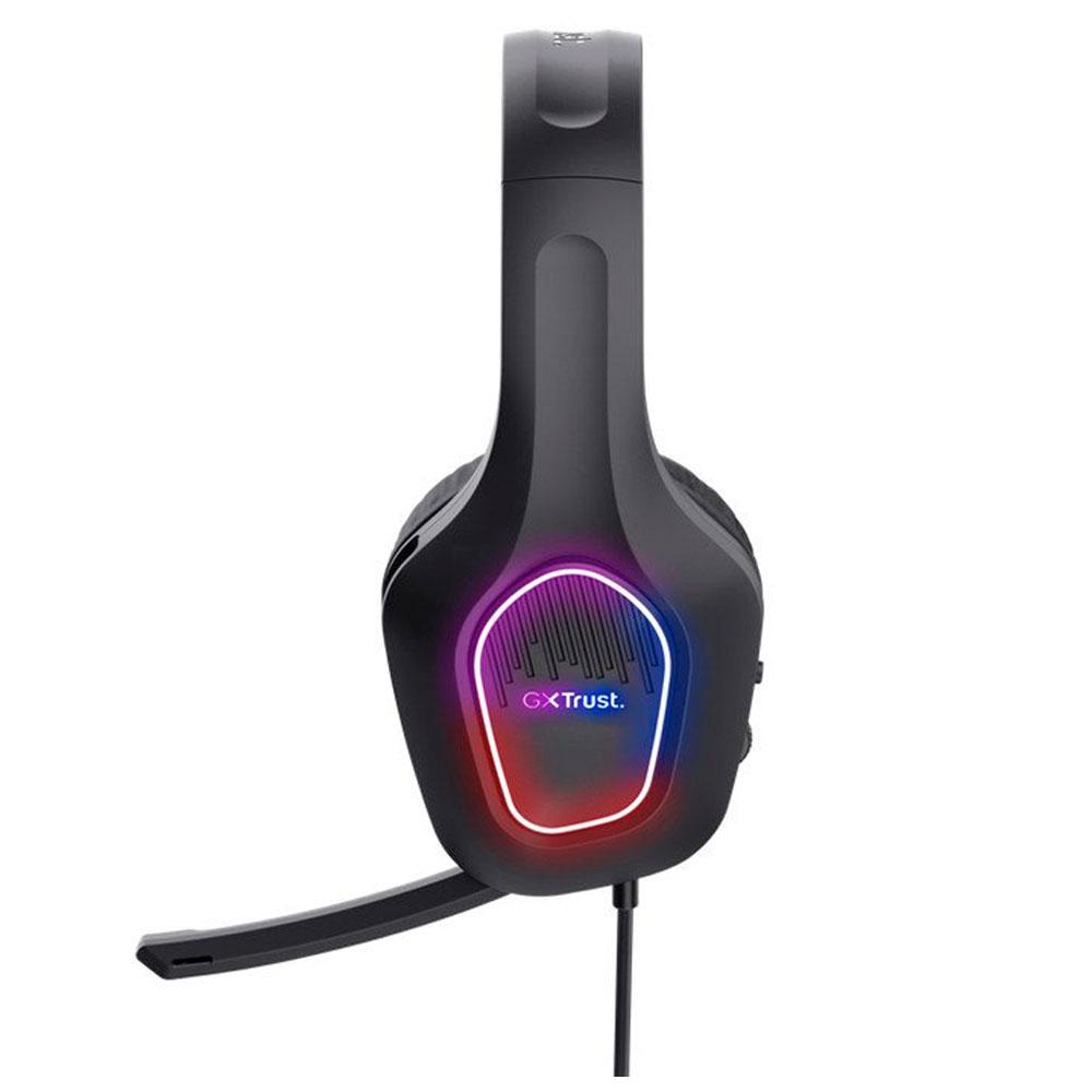 Auriculares Trust Gaming GXT 416 Zirox / Jack 3.5mm / Usb / Iluminacion Led / Micro Flexible / 25331 - Imagen 2