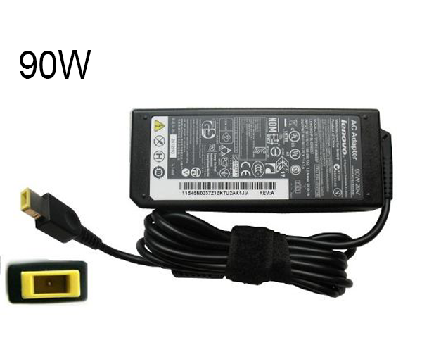 Cargador para portátil Lenovo 90W 20V 4.5A Conector rectangular / 4500