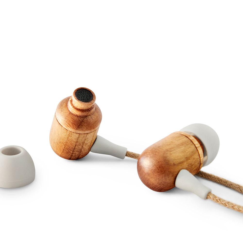 Auriculares Energy Sistem CherryWood / Mini Jack / Microfono Integrado / Marron / 450428 - Imagen 3
