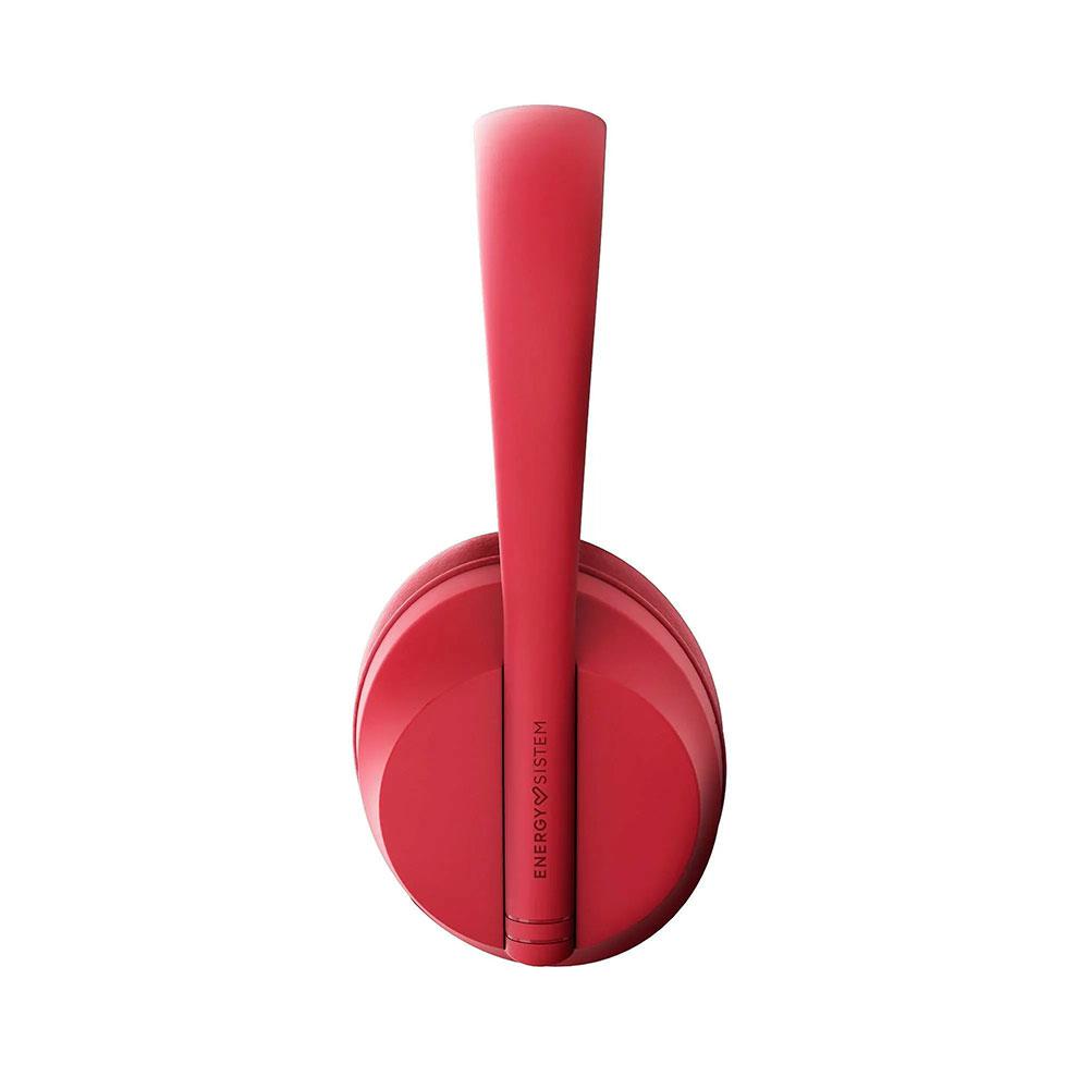 Auriculares Bluetooth Energy Sistem Hoshi Eco / BT5.3 / 23h Bateria / Diadema ajustable / Graves Profundos / Rojo / 457557 - Imagen 5