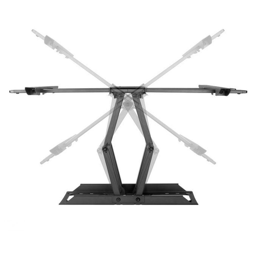 ÷ Soporte de pared orientable equip para pantalla de 37- 80" doble brazo inclinable y giratoria max. " - Imagen 3