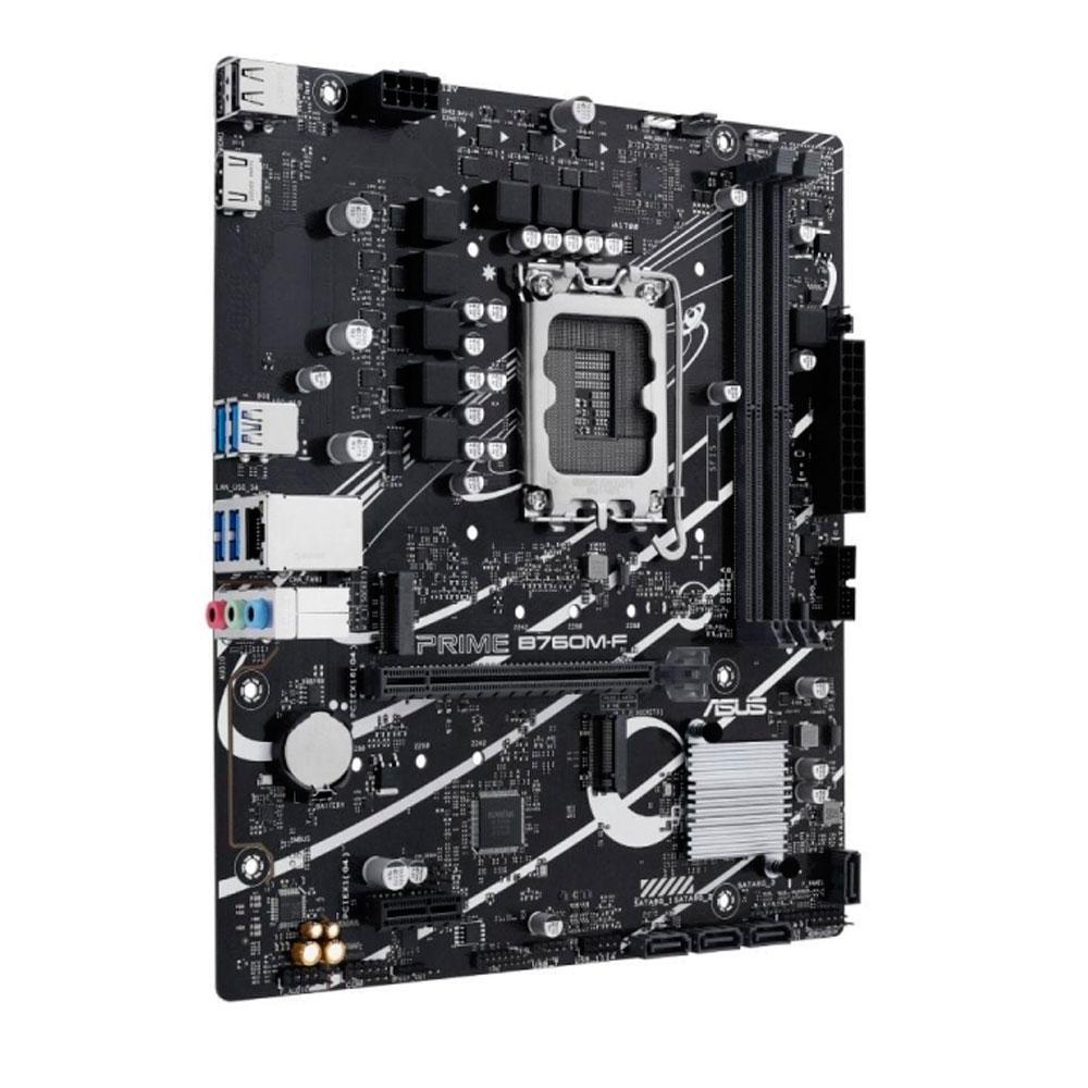 Placa base ASUS B760M-F / Socket 1700 / M-ATX / 2x DDR5 / 2x Pcie 4.0 M.2 / HDMI / 90MB1IK0-M0EAY0 - Imagen 3