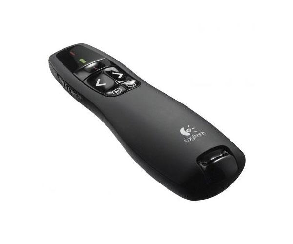 Mando Wireless Inalámbrico Logitech R400 Profesional Presenter Puntero Laser / 15 Metros / 2.4Ghz / 910-001356