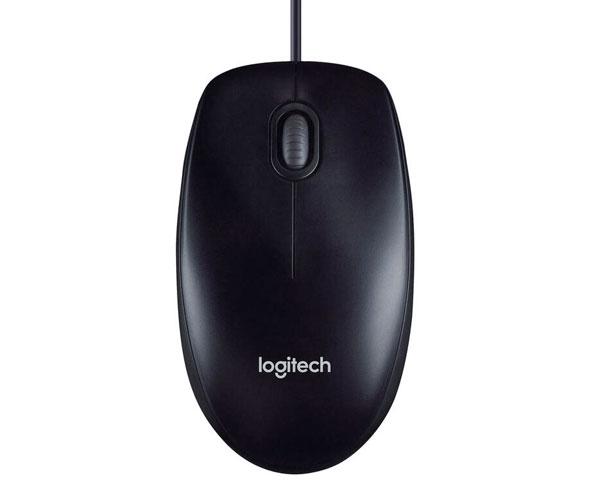 Raton óptico USB Logitech M90 / 1.000dpi / Negro - Gris 910-001793