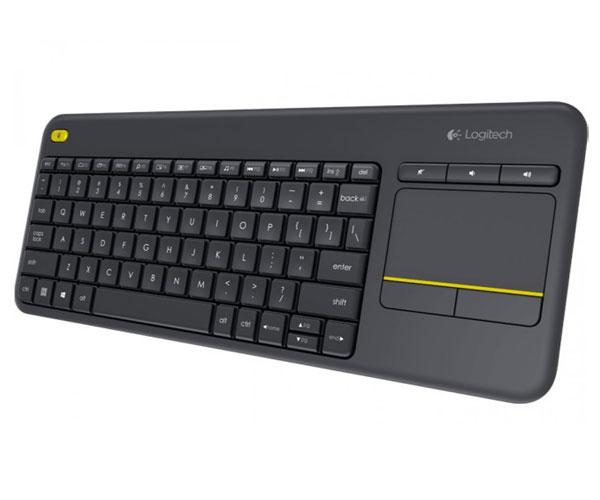 Teclado + Touchpad Inalambrico Logitech K400 Plus Negro / Tv - Imagen 2