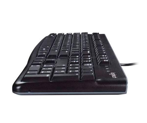 Teclado USB Logitech K120 / Resistente a salpicaduras / Negro / Retail / 920-002499 - Imagen 2