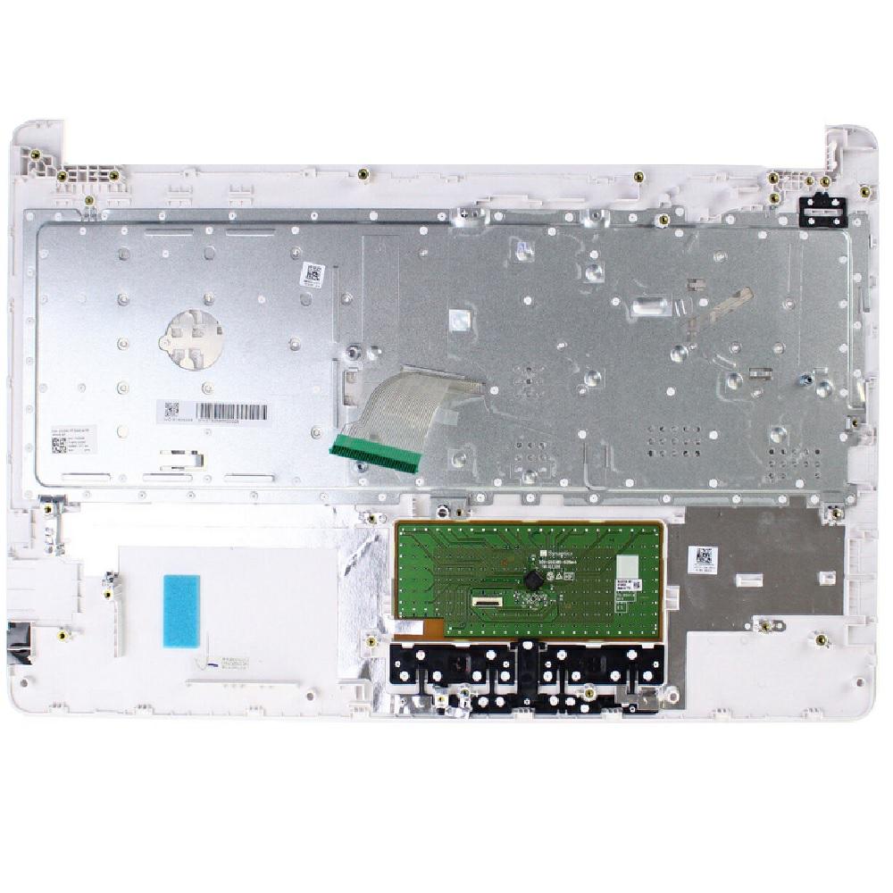 Top case + Teclado compatible para portátil HP 15-BS / 15-BW Blanco Mate - Imagen 2