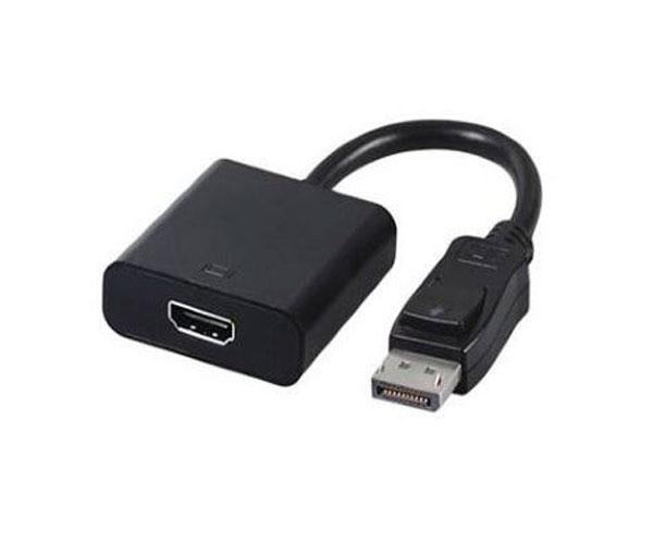 Adaptador DisplayPort a HDMI M/H / 10cm / Negro / Cablexpert / a-dpm-HDMIf-002