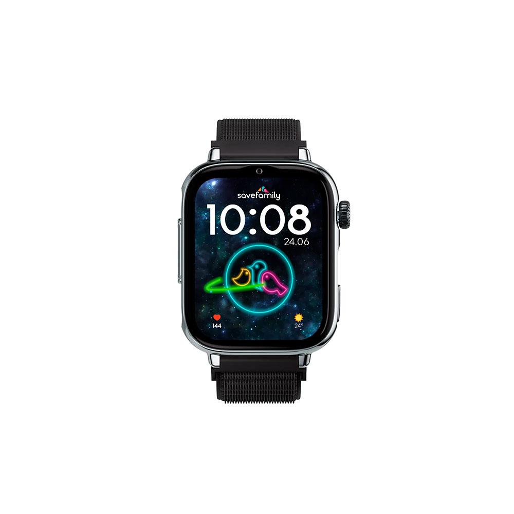 Smartwatch SaveWatch Plus 2 llamada y GPS / Savefamily / 680 mAh / NanoSIM / Tela / Plata / Black Night - Imagen 2