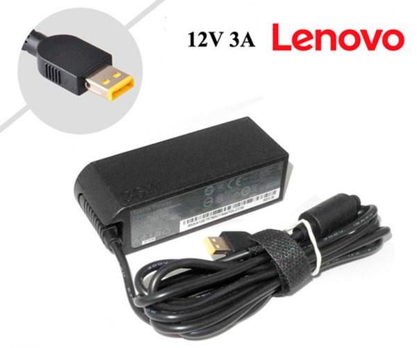 Cargador para portátil / Tablet original Lenovo 36W 12v 3a Rectangular 7.5 x 1.0mm / ACO-016
