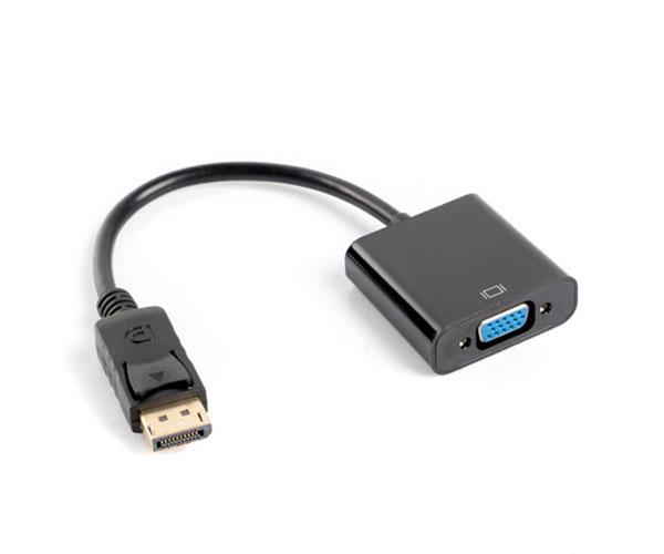 Adaptador DisplayPort a VGA Tipo B / Negro / Lanberg / Ad-0002-Bk