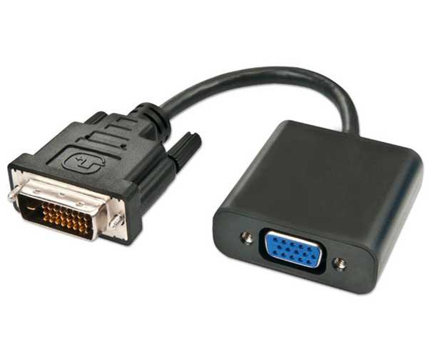 Cable adaptador DVI-D a VGA M/H / DVI-D 24+1 / Cablexpert A-DVID-VGAF-01