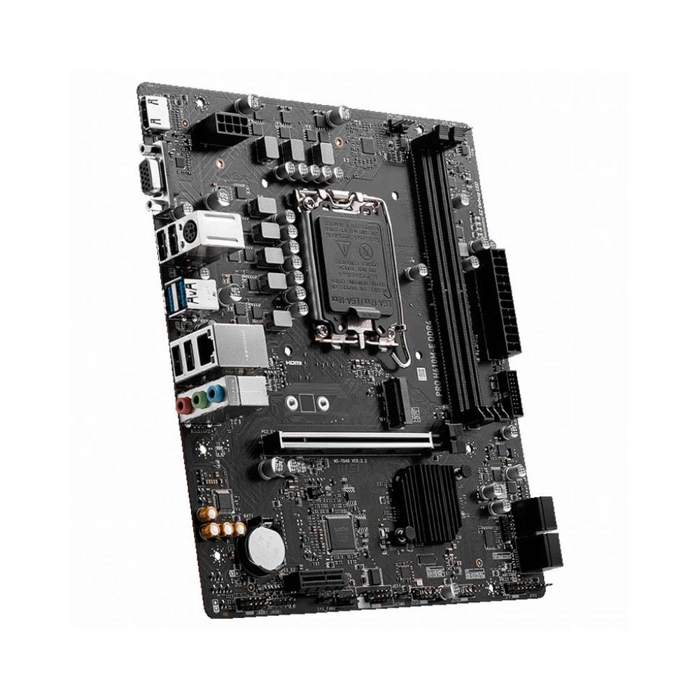 Placa base MSI Pro H610M-E / Socket 1700 / 2xDDR4 / MATX / 12-13-14th Gen. / VGA-HDMI / 911-7D48-007 / 911-7D48-038 / 911-7D48-062 - Imagen 3