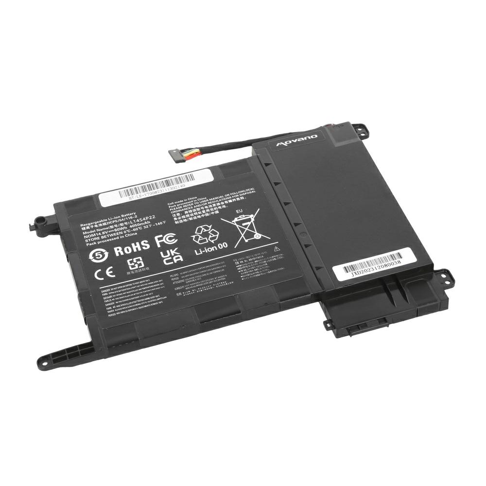 Batería compatible para portátil LENOVO Y700 14.8V 4050mAh Movano - Imagen 2