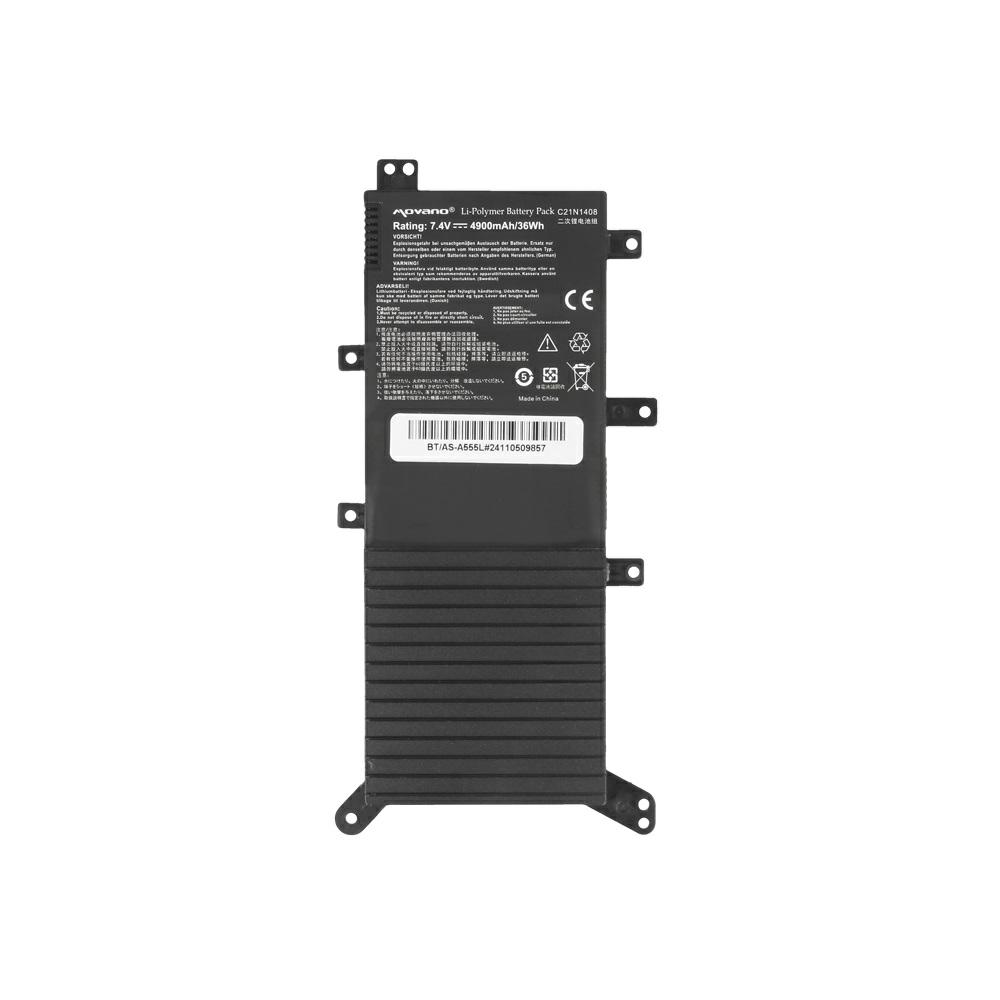 Batería compatible para portátil ASUS C21N1408 11.4V 4900mAh Movano - Imagen 5