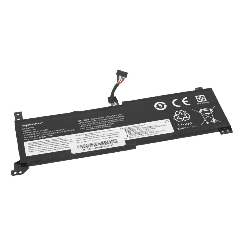 Batería compatible para portátil LENOVO L20C2PF0 7.7V 4650mAh Movano - Imagen 2