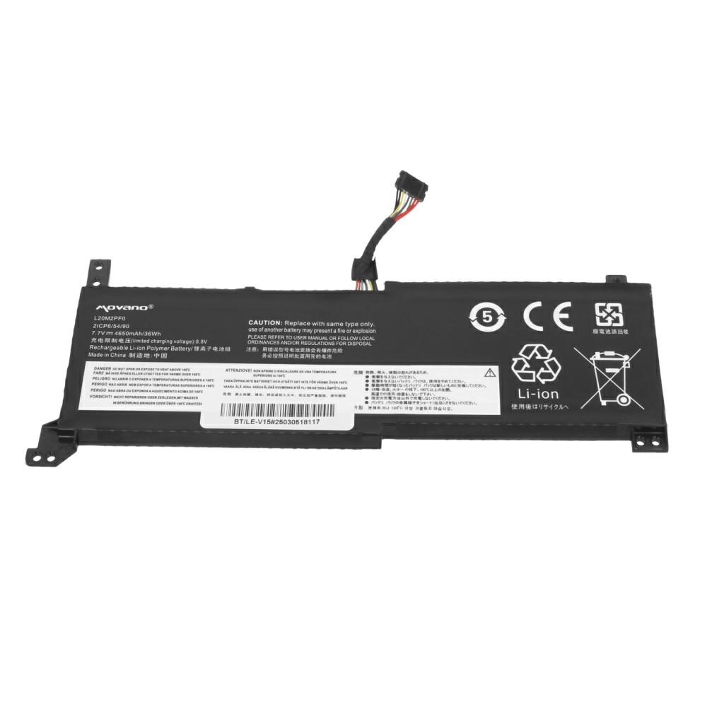 Batería compatible para portátil LENOVO L20C2PF0 7.7V 4650mAh Movano - Imagen 3