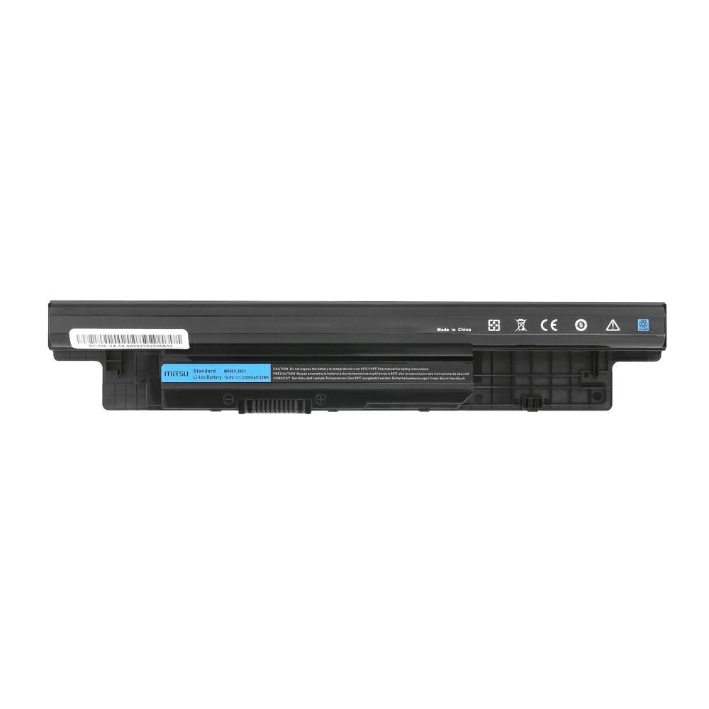 Batería compatible para portátil DELL Inspiron 14/15/17 14.8V 2200mAh Mitsu - Imagen 5