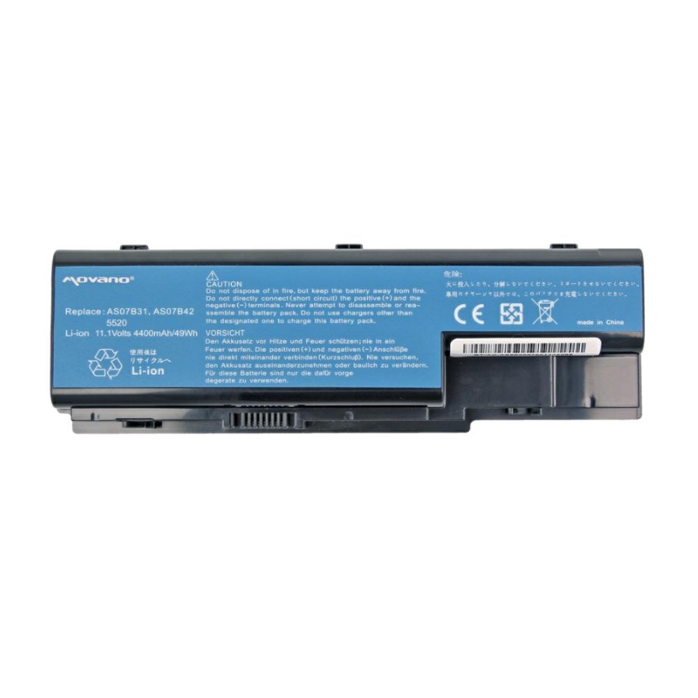 Batería compatible para portátil ACER AS07B31 11.1V 4400mAh Movano - Imagen 4
