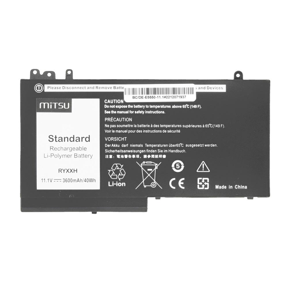 Batería compatible para portátil DELL E5450 11.1V 3600mAh Mitsu - Imagen 5