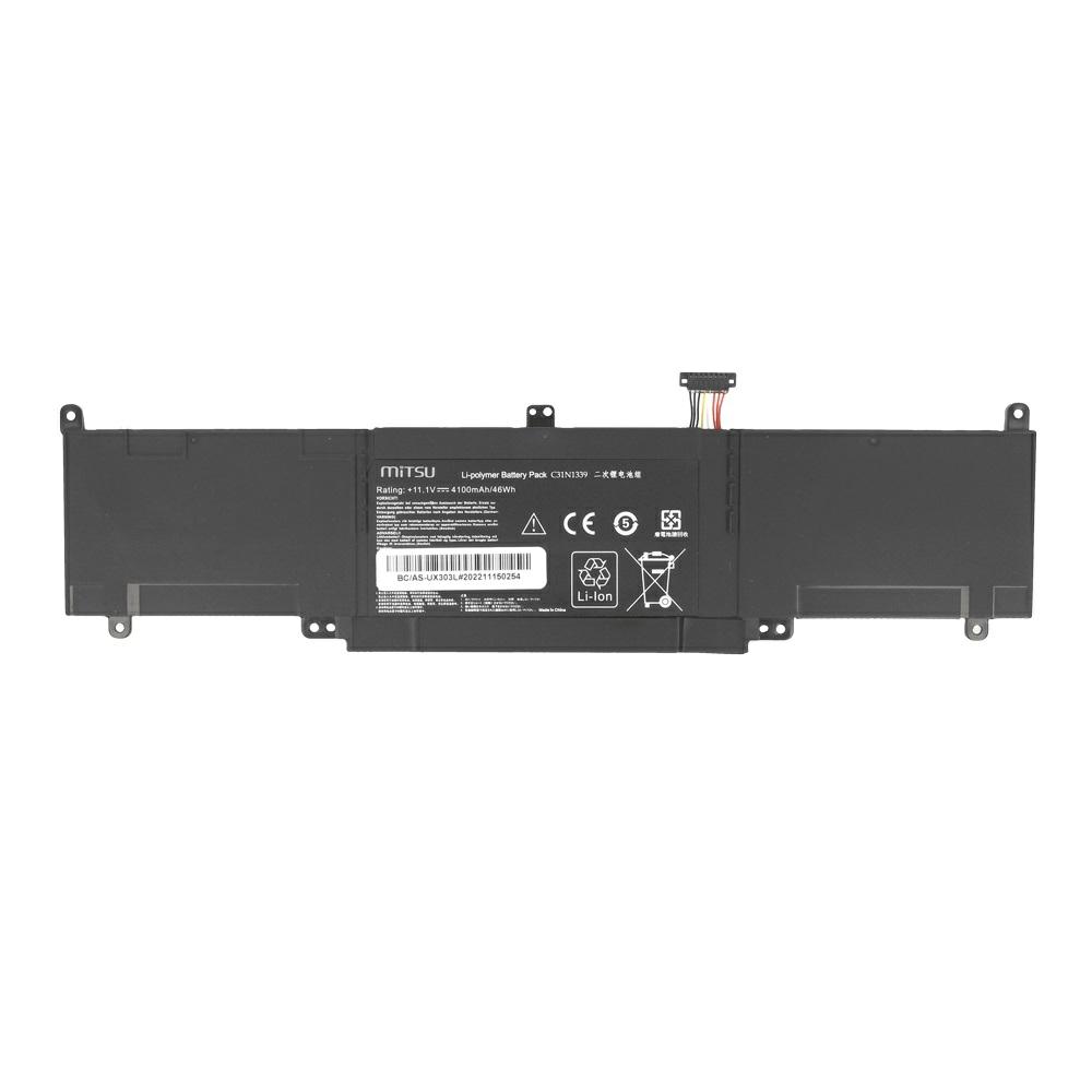 Batería compatible para portátil ASUS C31N1339 11.1V 4100mAh Mitsu - Imagen 5
