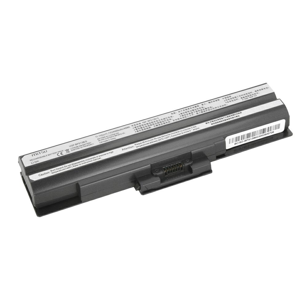 Batería compatible para portátil SONY VGP-BPS13/BPS21 11.1V 4400 mAh Mitsu - Imagen 2