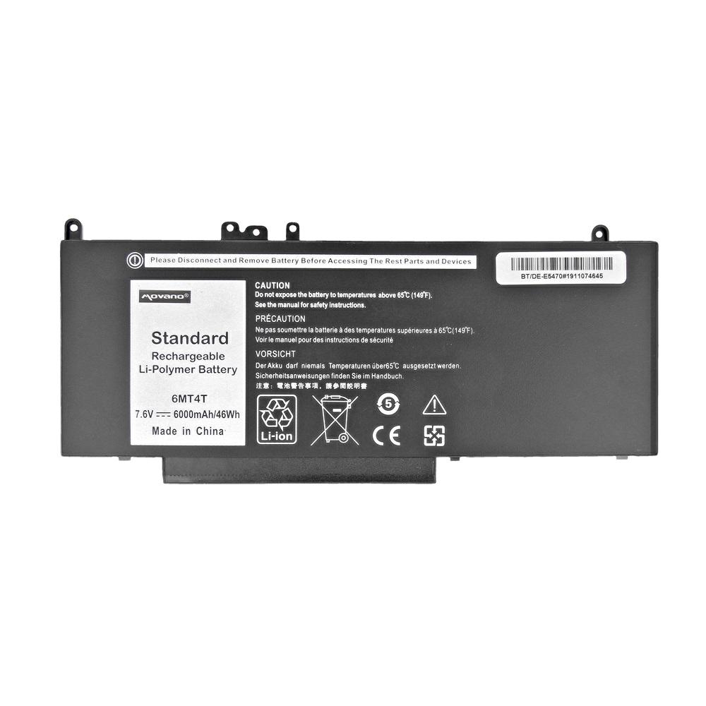 Batería compatible para portátil DELL Latitude E5470 7.6V 6000 mAh Movano - Imagen 5