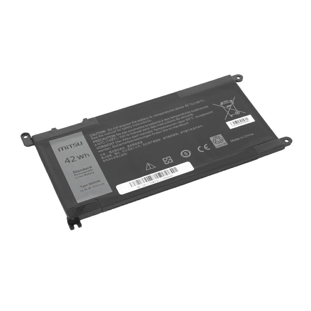 Batería compatible para portátil DELL Inspiron 13 5368 11.4V 3400mAh Mitsu - Imagen 2