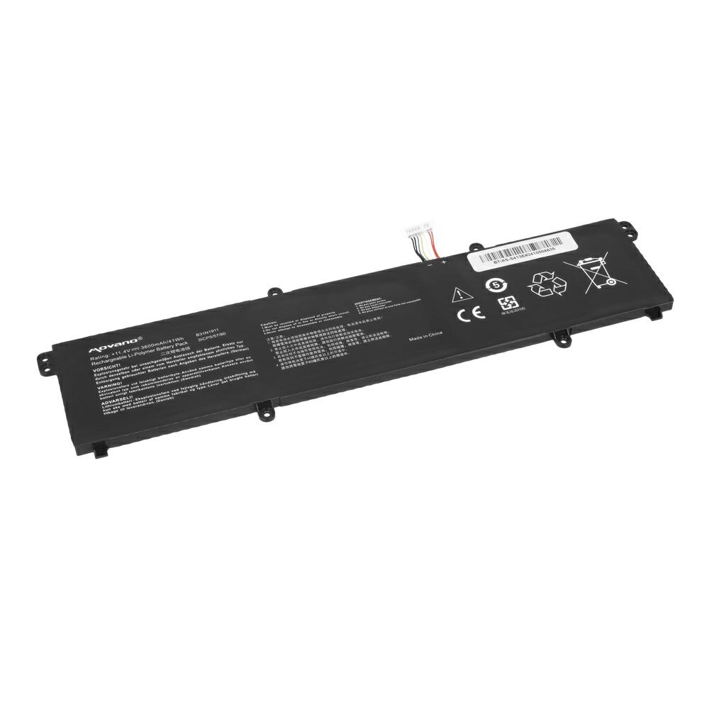 Batería compatible para portátil ASUS B31N1911 11.4V 3600mAh Movano - Imagen 2