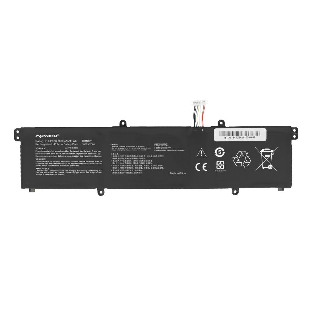 Batería compatible para portátil ASUS B31N1911 11.4V 3600mAh Movano - Imagen 5