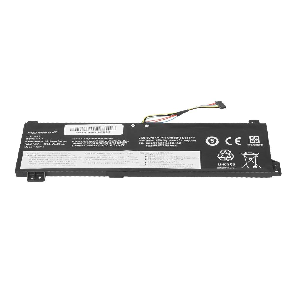 Batería compatible para portátil LENOVO L17C2PB3 7.6V 4500mAh Movano - Imagen 3