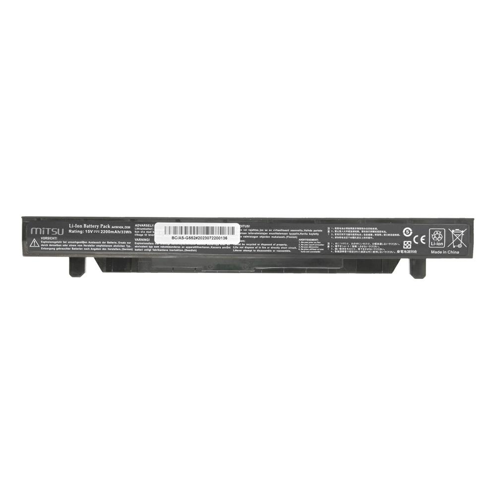 Batería compatible para portátil ASUS A41N1424 15V 2200mAh Mitsu - Imagen 5