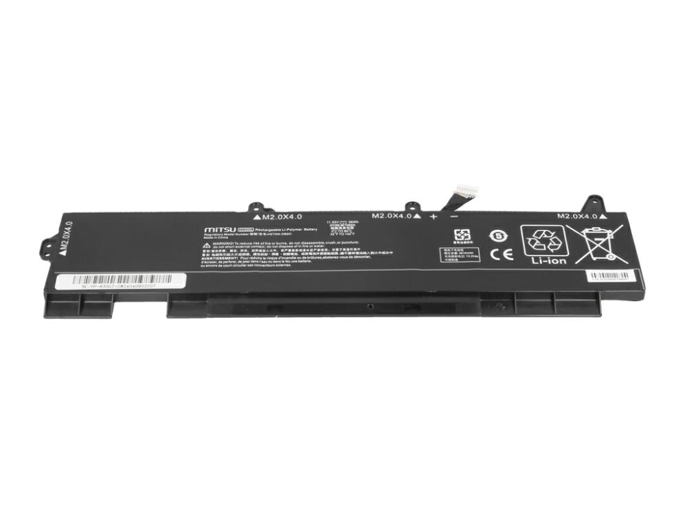 Batería compatible para portátil HP CC03XL 11.55V 4848mAh Mitsu - Imagen 3