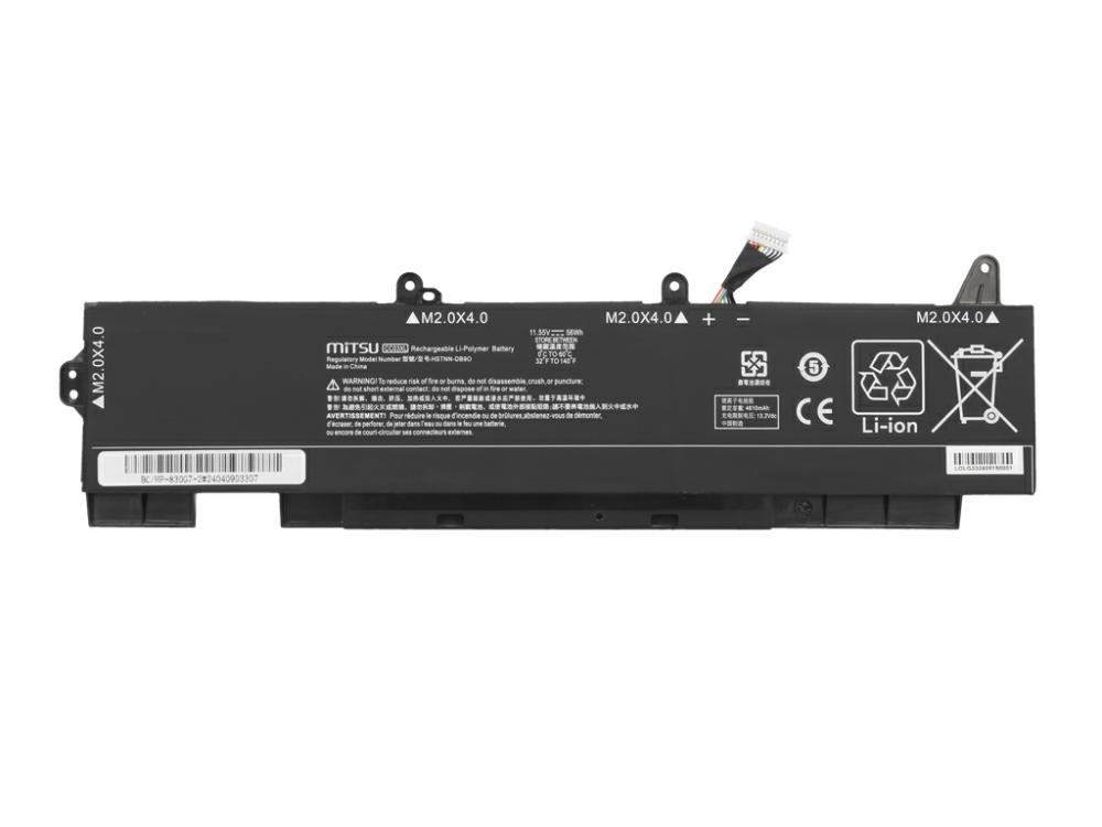 Batería compatible para portátil HP CC03XL 11.55V 4848mAh Mitsu - Imagen 5