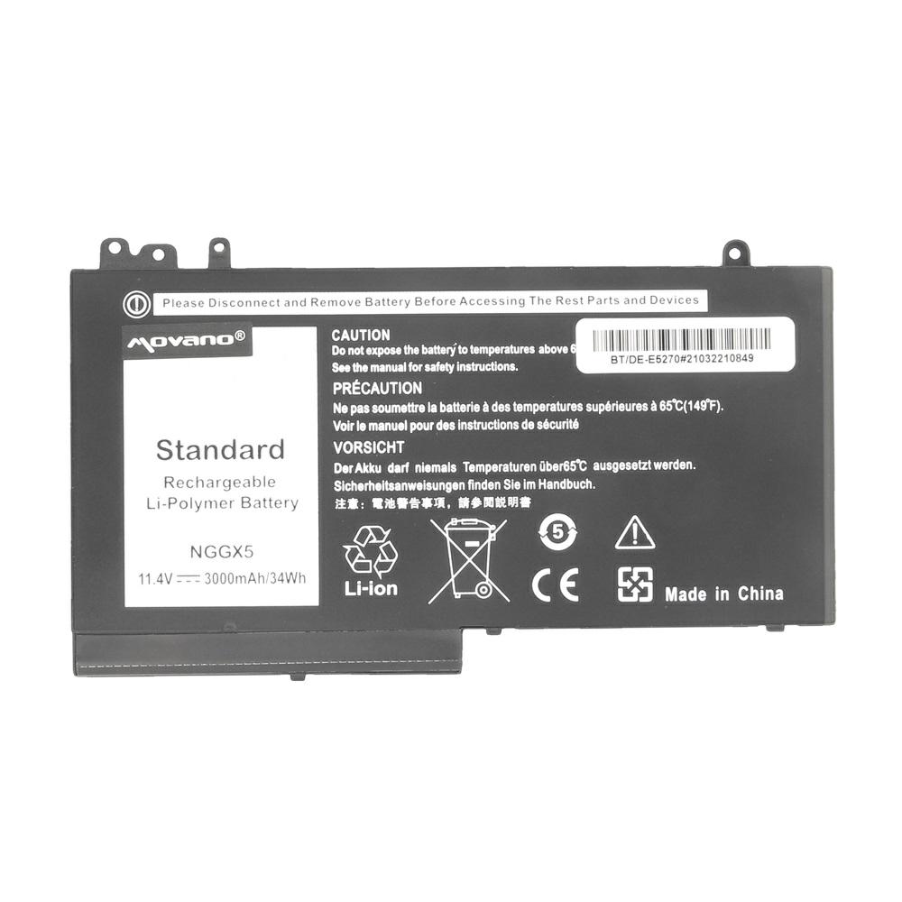 Batería compatible para portátil DELL E5270 11.4v 3000 mAh Movano - Imagen 5