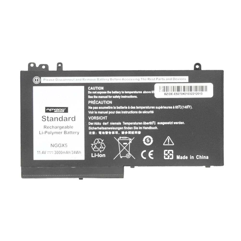 Batería compatible para portátil DELL E5270 11.4v 3000 mAh Movano Premium - Imagen 5