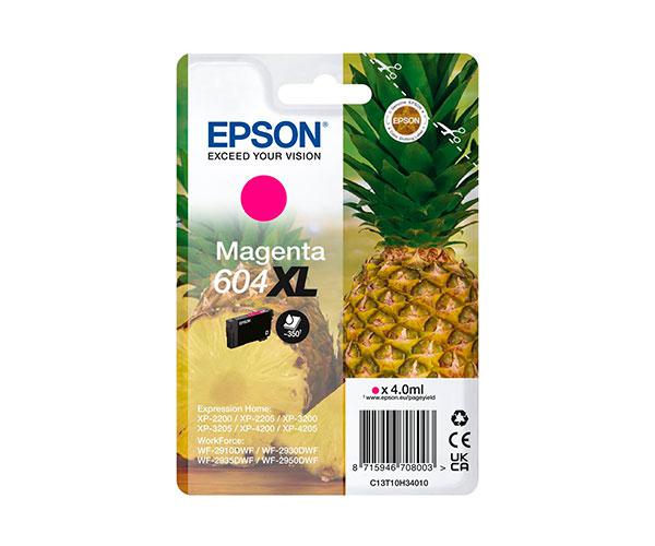 Tinta Original Epson 604 XL Magenta XP-2200 / WF-2910DWF