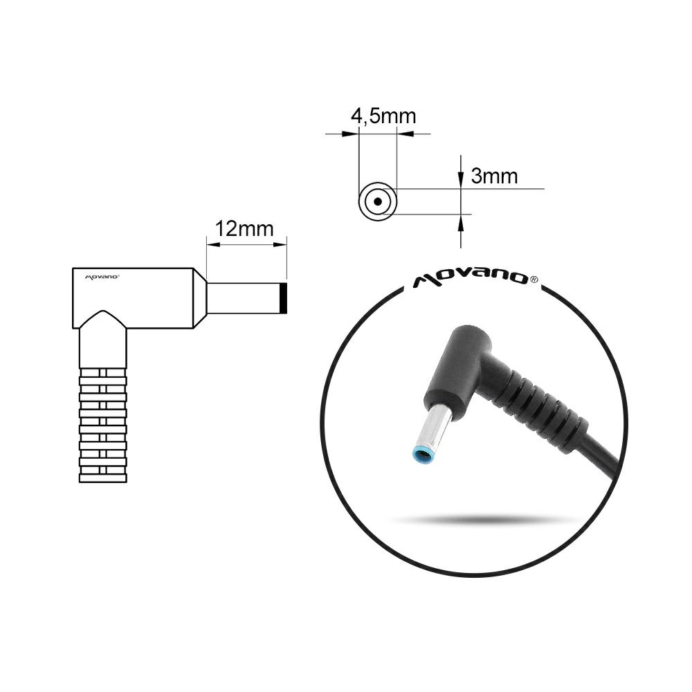 Cargador para portátil ASUS 120W 20V 6A 4.5 mm x 3.0 mm Movano - Imagen 6