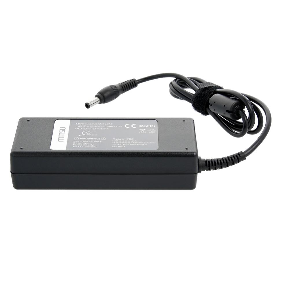 Cargador para portátil Samsung 90W 19V 4.74A 5.5 mm x 3.0 mm Mitsu - Imagen 3