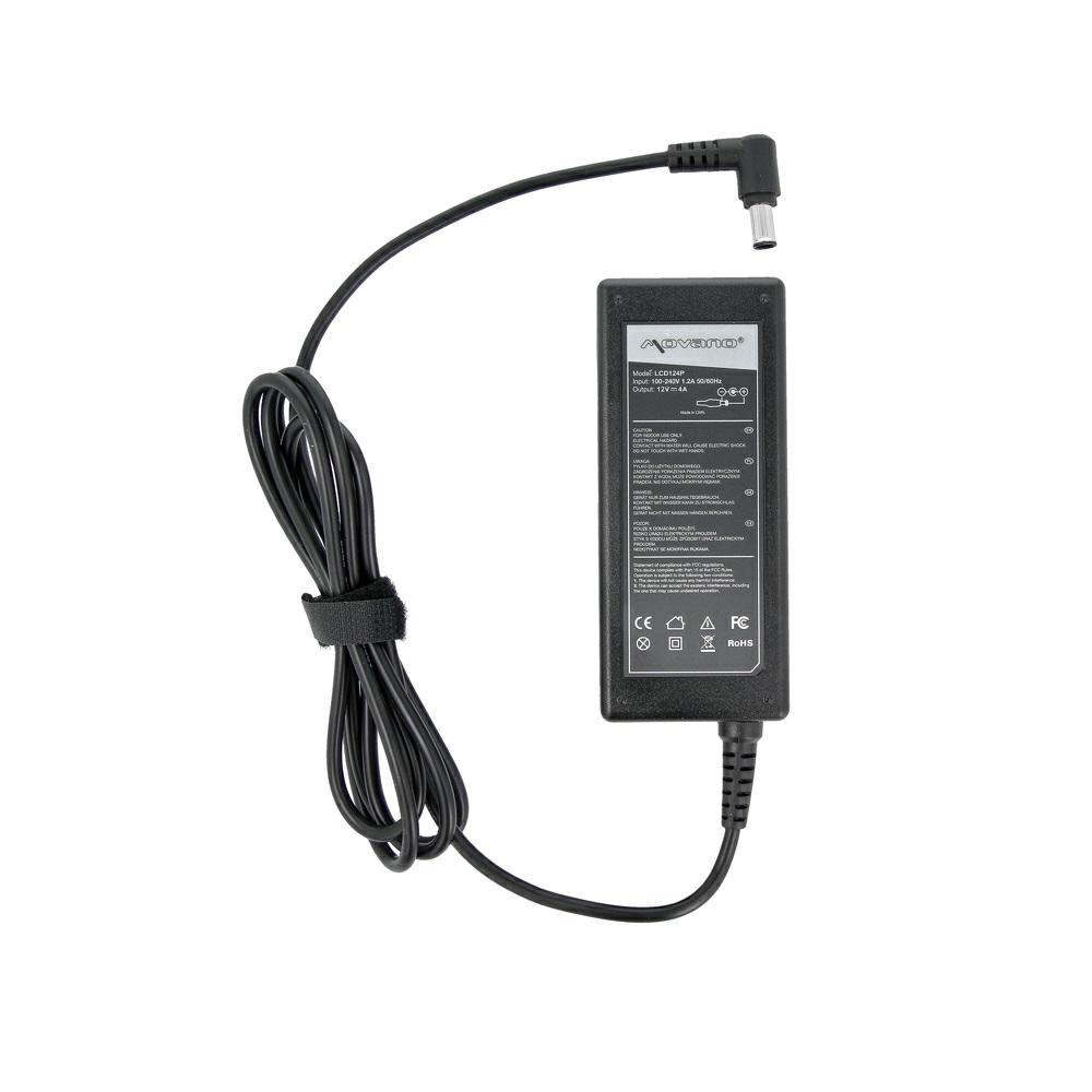 Cargador monitor Lg 48W / 12v / 4a / 6.5x4.4mm Movano - Imagen 5
