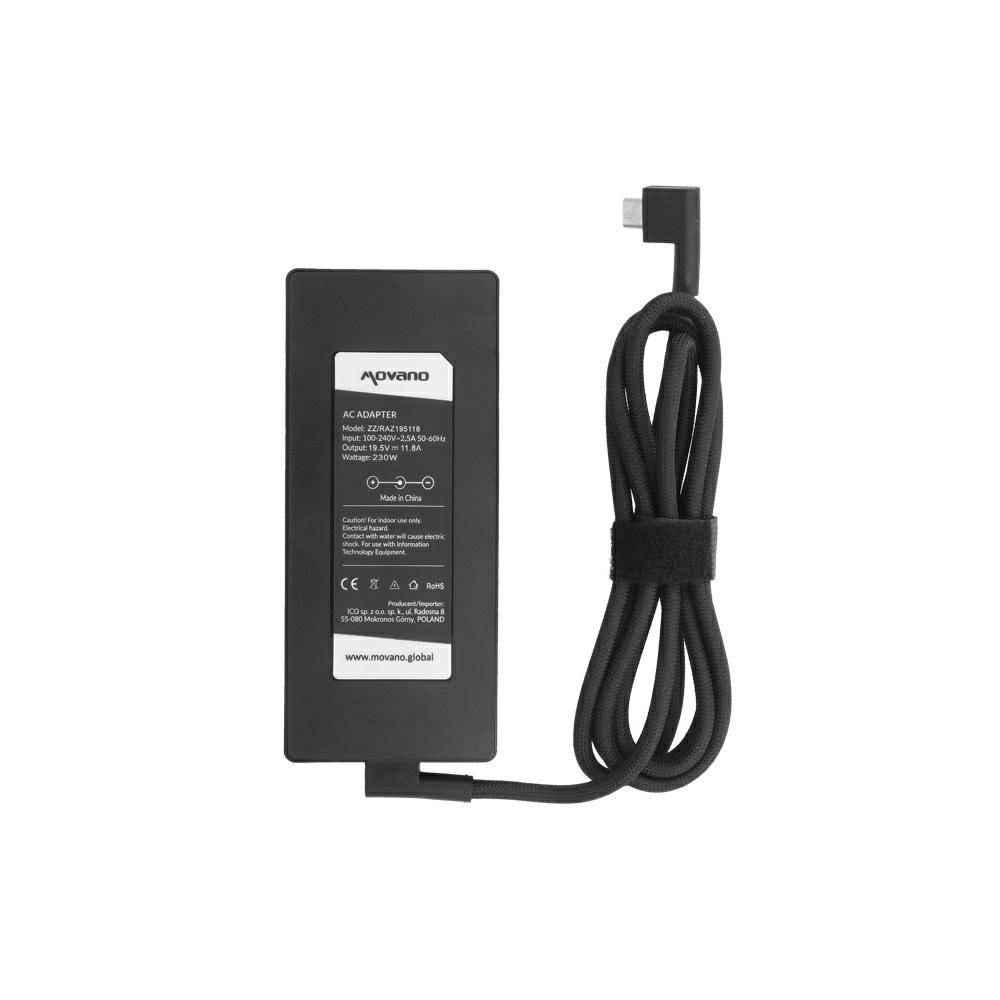 Cargador compatible para portátil RAZER 230W 19.5V 11.8A 3 PIN Movano - Imagen 5