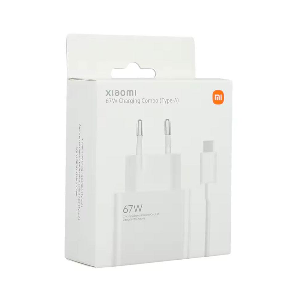 Cargador de red original Xiaomi Type-C + cable / 67w / Blanco / BHR6035EU - Imagen 3