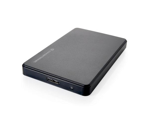 Caja externa Conceptronic Sata 2.5 / USB 3.0 / Slim / Negra / C20-152 / CHD2MUSB3B