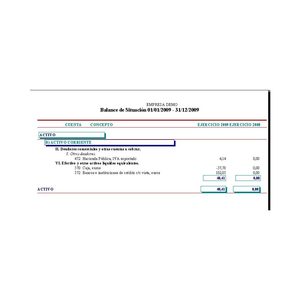 Software Programa de Gestión Estándar CONTASOF para CONTABILIDAD - Imagen 4