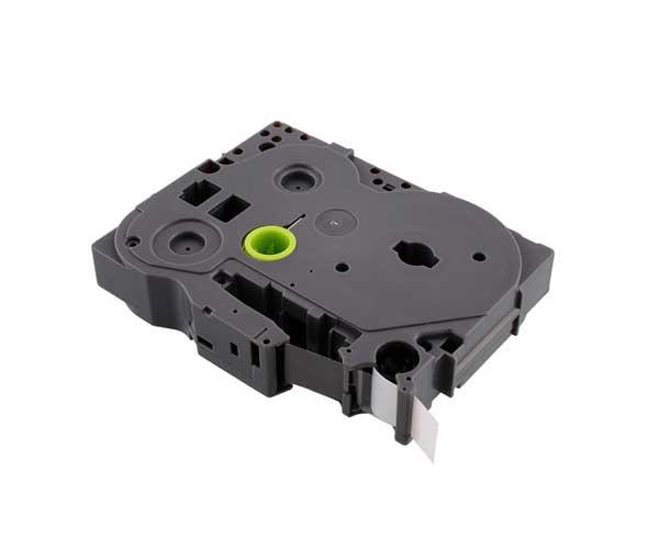 Cinta genérica para BROTHER TZE-231 Negro / Blanco 12mm. x 8m.