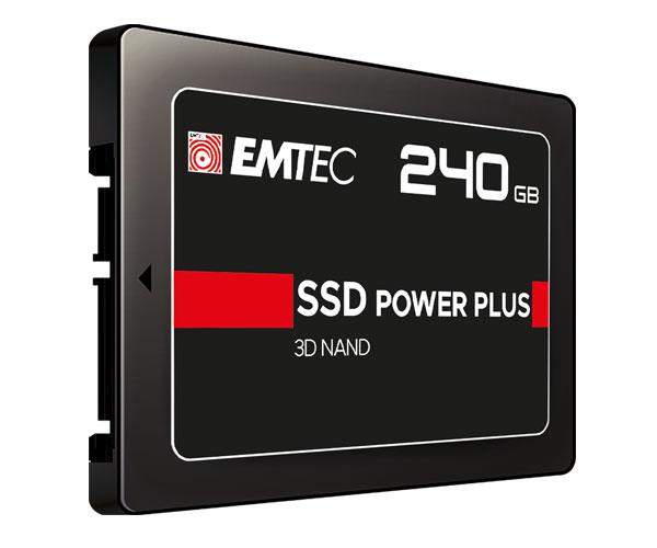 Disco duro 2.5 SSD Emtec 240Gb / X150 Power Plus / 3D Nand Phison / Sata3 ECSSD240GX150